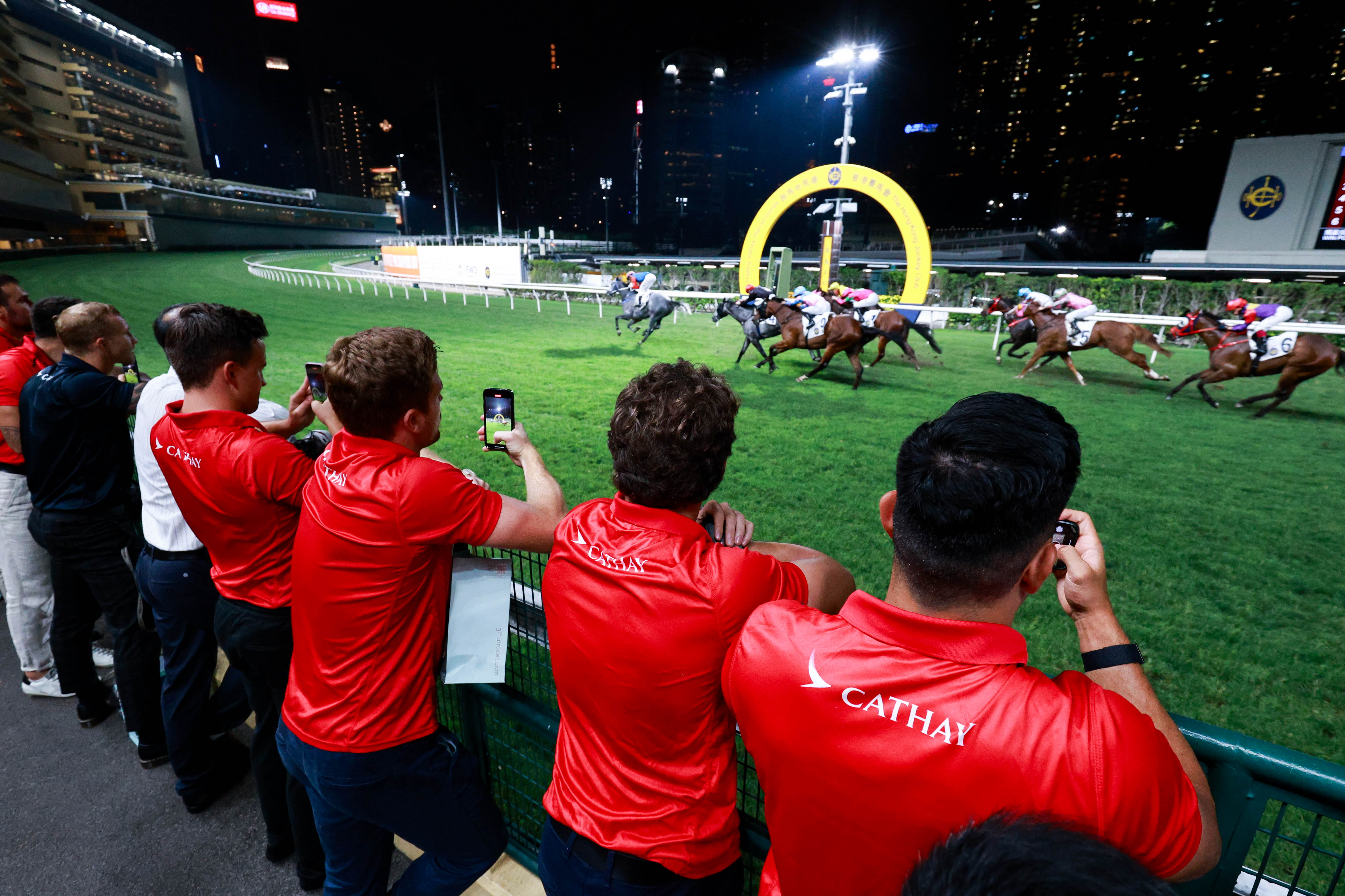 中國香港亞運獎牌運動員賽馬日